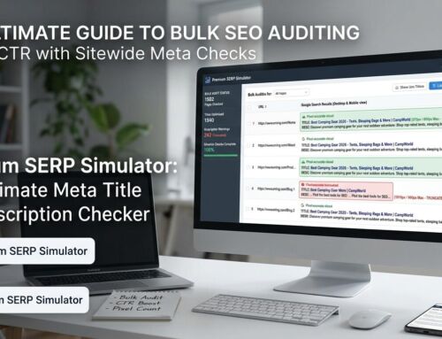 The Ultimate Guide to Bulk SEO Auditing: How to Master Your Sitewide Meta Tags for Maximum CTR